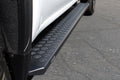 05C TACOMA EXT/ACCESS CAB 6.5IN SAWTOOTH SLIDE TRACK RUNNING BOARDS BLACK TXT ALUM