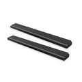 21C BRONCO 2 DOORS SUV DRP RUNNING BOARDS RPDT SIDE STEPS ALUMINUM BLACK 500 LBS CAPACITY