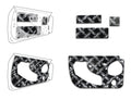 2021C FORD F150 DYNAMAT XTREME CC DOOR KIT