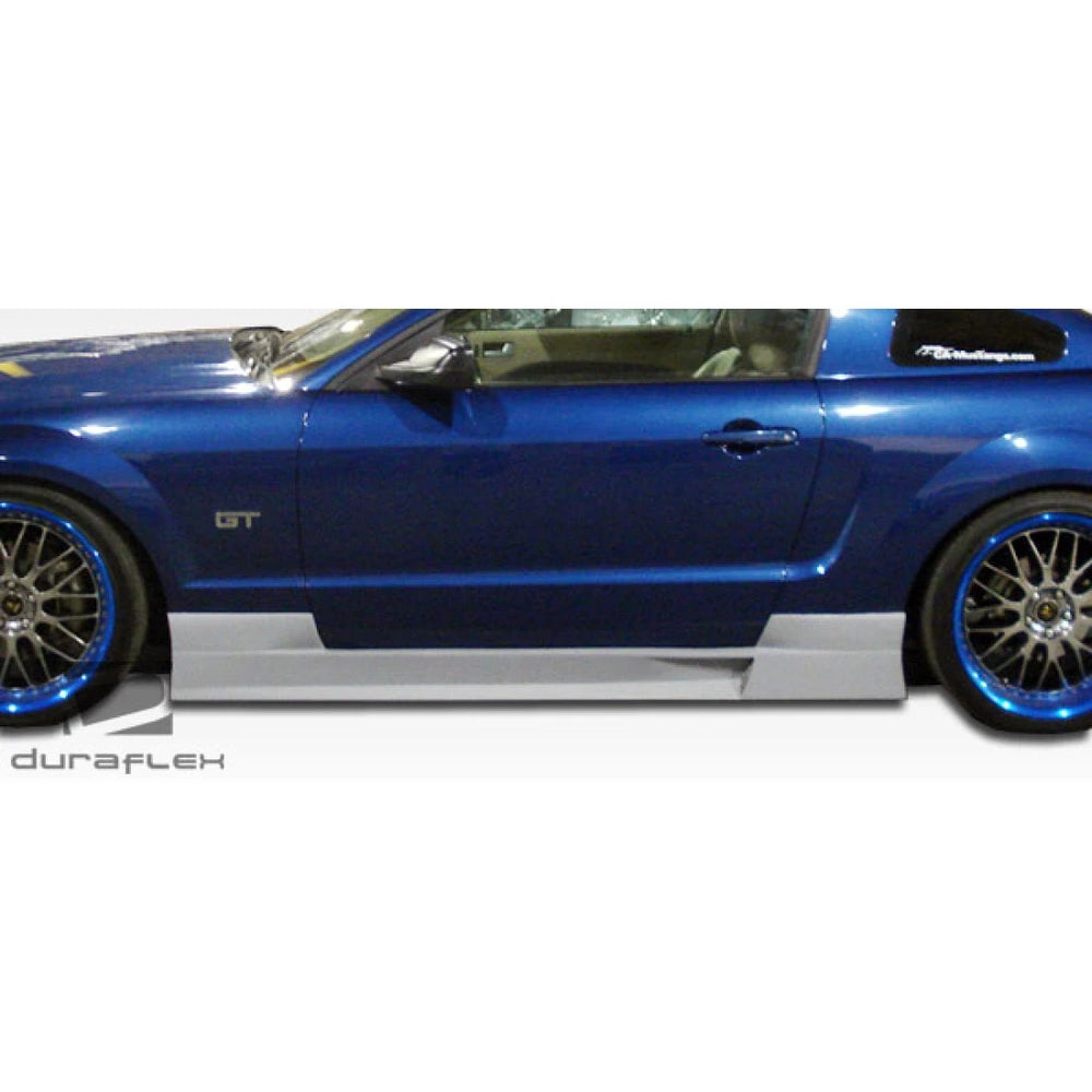 2005-2014 Ford Mustang Duraflex GT Concept Side Skirts Rocker Panels - 2 Piece