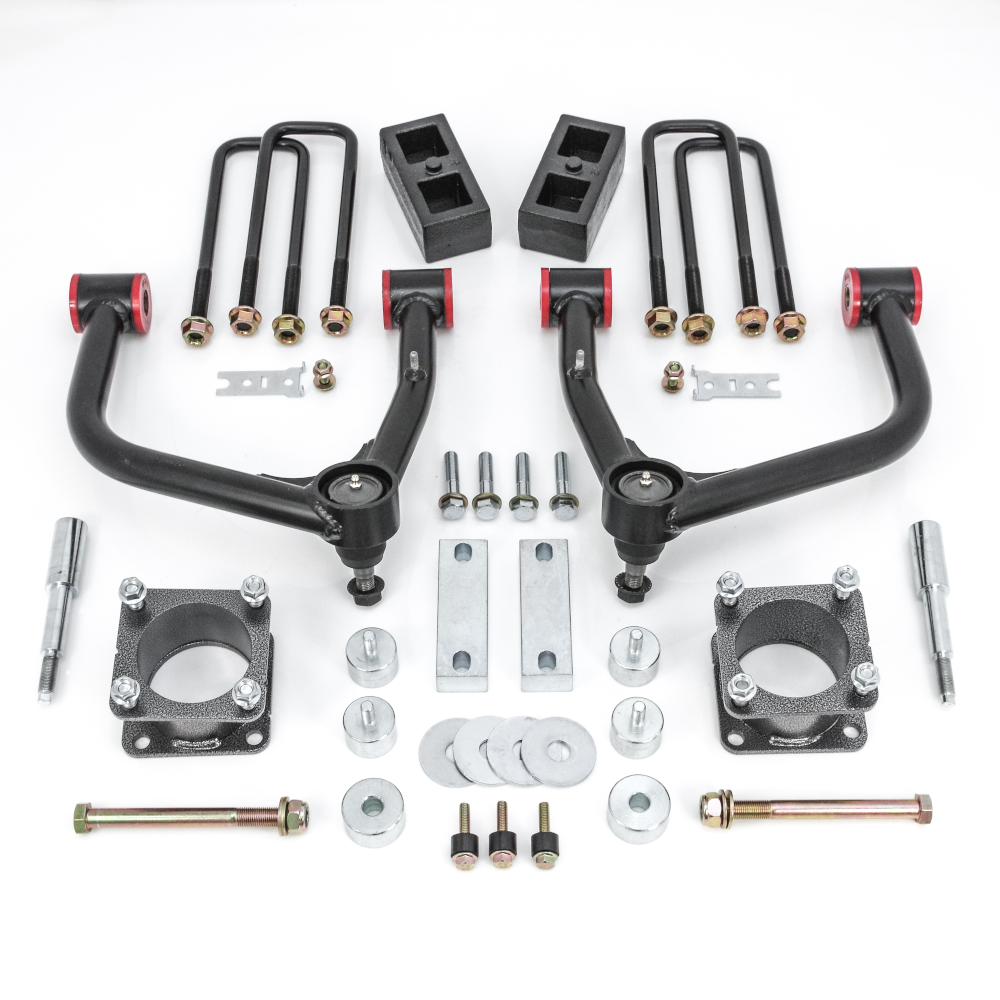 0721 TOYOTA TUNDRA 4.0IN LIFT KIT FRONT W/2IN REAR W/UPPER CONTROL ARMS W/O SHOCKS