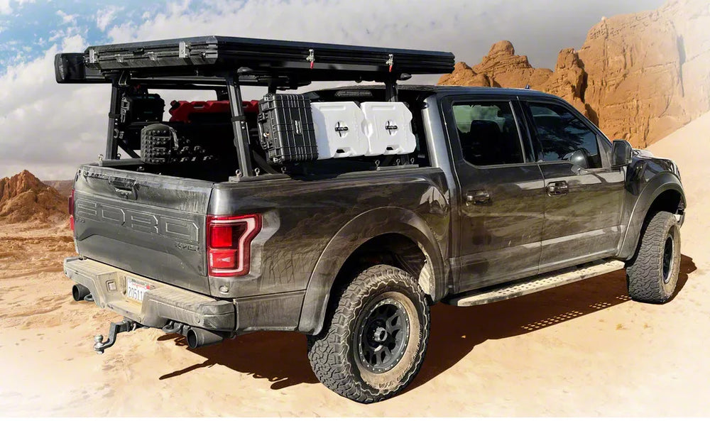 FREEDOM RACK SYSTEMS 6.5 TRUCK BED UPRIGHTS CROSS BARS AND SIDE SUPPORT BARS