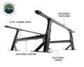 FREEDOM RACK SYSTEMS 8.0 TRUCK BED UPRIGHTS CROSS BARS AND SIDE SUPPORT BARS