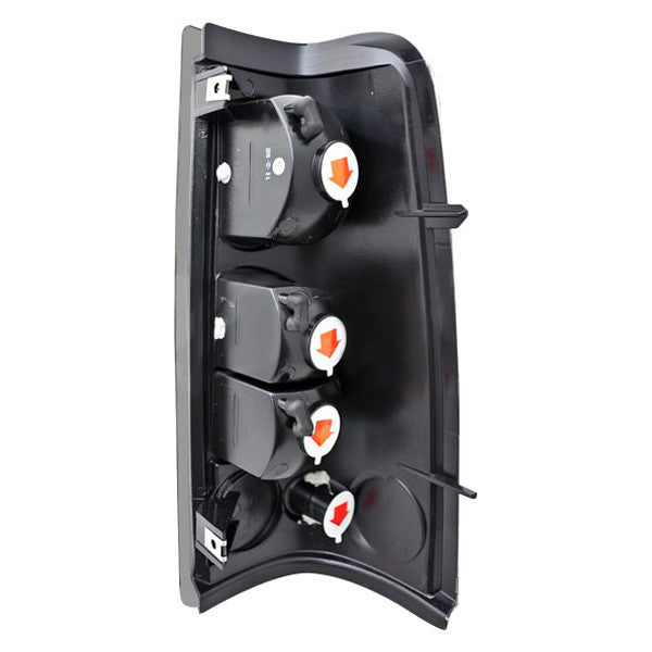 9903 CHEVY SILVERADO 9906/9903 GMC SIERRA ALTEZZA TAIL LIGHTS(GLOSS BLACK/ CLEAR)