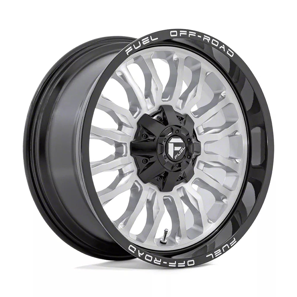 D828 20X10 8X180 G-BLK-MILL -18MM