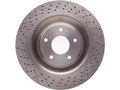 Centric C-Tek Sport Drilled 06-12 Chevrolet Corvette (Rear)