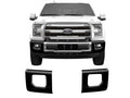 GLOSS BLACK BUMPER OVERLAY WITH FOG