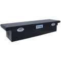72IN BLACK SINGLE LID BOX LOW PROFILE