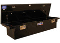 72IN BLACK SINGLE LID BOX LOW PROFILE