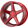 KM685 20X8.5 5X4.5 CANDY RED 28MM