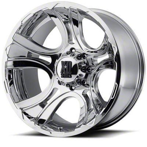 XD801 18X9 6X5.5 CHROME 00MM