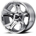 XD801 18X9 6X5.5 CHROME 00MM