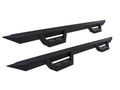 0718 WRANGLER JK UNLIMITED 4 DOOR BLK CAB LENGTH RT STEPS