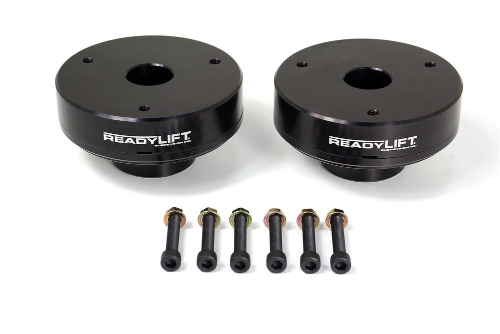 RLS - 2.25 Leveling Kit T6 Billet Black without Shocks Fits Chevrolet GMC Avalanche 2007-2013
