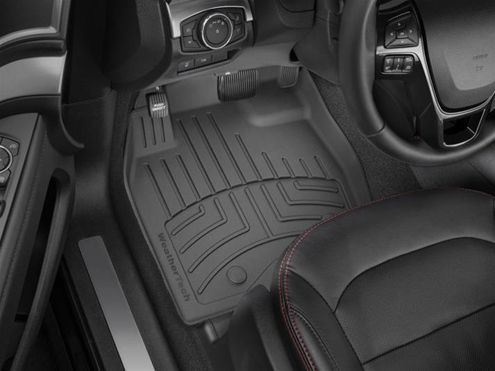 WeatherTech Black Front Rear FloorLiner HP Fits -21-25 Mercedes-Benz 441533-1-2IM