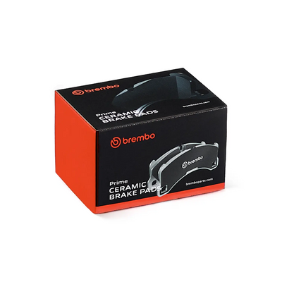 Brembo 18-20 Hyundai Elantra GT/18-21 Kona Front Premium NAO Ceramic OE Equivalent Pad