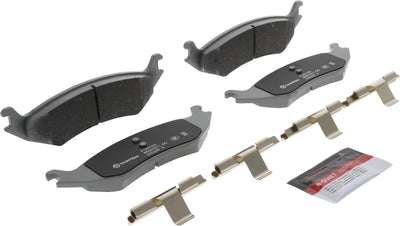 Brembo 02-10/11-18 RAM 1500/03-09 Dodge Durango Premium NAO Ceramic OE Equivalent Pad
