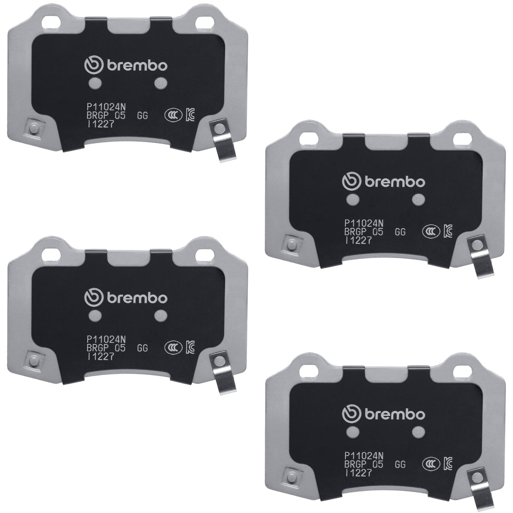 Brembo 08-20 Dodge Challenger/06-10/12-15 Charger Premium NAO Ceramic OE Equivalent Pad - Rear