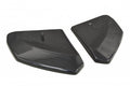 Maxton Design Gloss Black Rear Side Splitters - 2017-2018 Audi R8