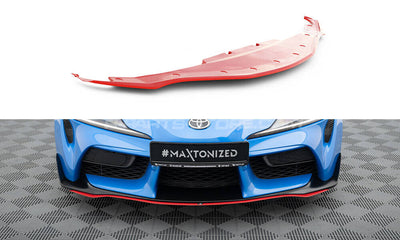Maxton Design V3 Red Front Lip - Supra 2020
