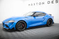 Maxton Design V2 Red Side Skirts - Supra 2020