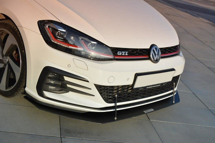 Maxton V1 Front Racing Splitter - Golf Mk 7.5 Facelifted