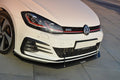 Maxton V1 Front Racing Splitter - Golf Mk 7.5 Facelifted