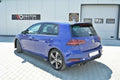 Maxton Gloss Black Side Skirt Diffuser VW Golf 18 Golf R Mk7.5