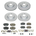 Power Stop 19-21 Volvo XC40 Front & Rear Z23 Evolution Sport Coated Brake Kit