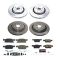 Power Stop 19-22 Ford Edge Front and Rear Z23 Evolution Brake Kit
