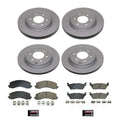 Power Stop 2022 Ford Expedition Front and Rear Z17 Coated Brake Kit