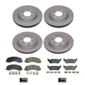 Power Stop 21-22 Ford F-150 Front and Rear Z17 Coated Brake Kit