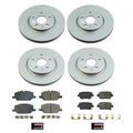 Power Stop 20-21 Cadillac XT4 Front and Rear Z17 Coated Brake Kit