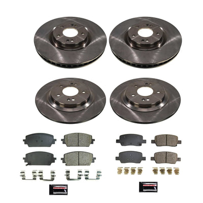 Power Stop 2021 Kia Sorento Front and Rear Autospecialty Brake Kit
