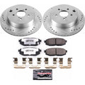 Power Stop 14-18 Subaru Forester Rear Z26 Street Kit w/Calipers