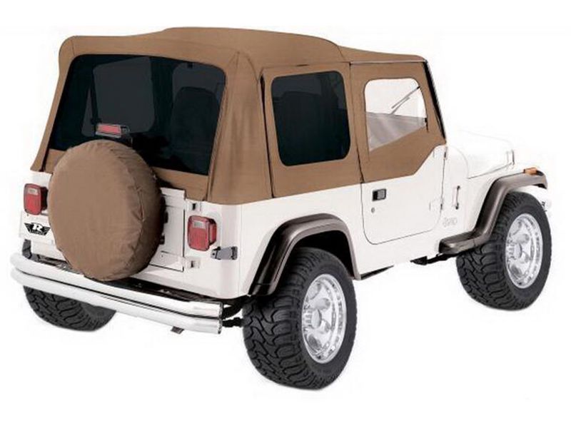 0406 WRANGLER REPLACEMENT SOFT TOP SOFT TOP VINYL SPICE
