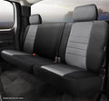 19C RAM 1500 NP REAR 40/60 SEAT COVER BLACK W/GRAY CENTER PANEL