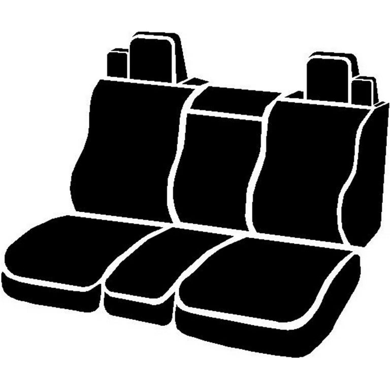 Seat Covers: 2004-2008 Ford Pick Up Full Size F150; 40/20/40 split seat; with center armrest; without storage compartment; gray