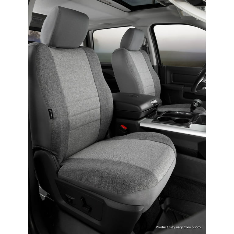 0718 WRANGLER JK OE FRONT BUCKET SEAT COVER GRAY