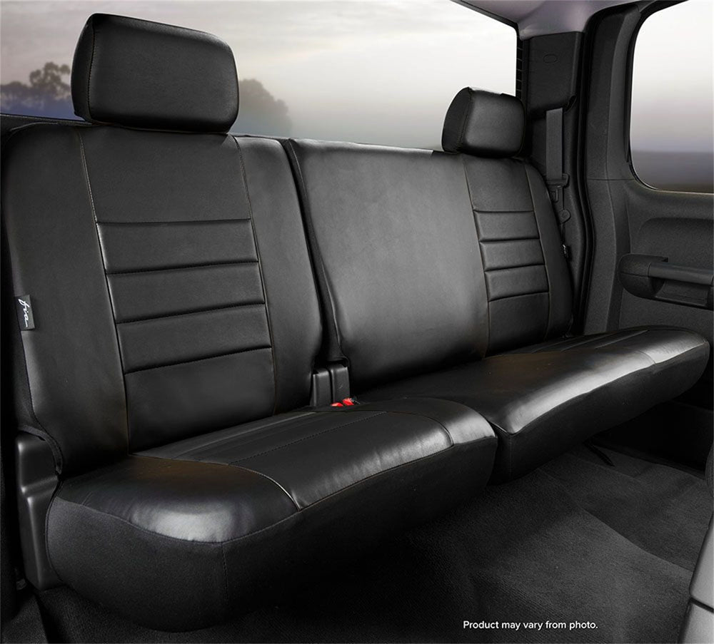 SL REAR 60/40 SEAT COVER BLK/BLK FORD F150 0910