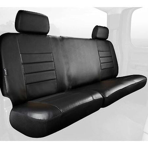 1112 F150 SL REAR 60/40 SEAT COVER BLACK/BLACK
