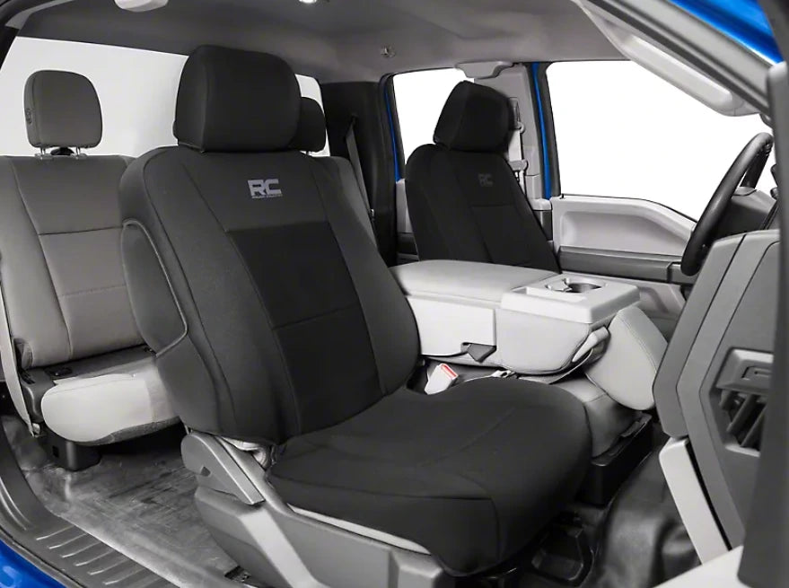 15C F150 SUPER CAB SL REAR 60/40 SEAT COVER GRAY