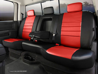 1820 EQUINOX/TERRAIN SL REAR 60/40 SPLIT SEAT COVER RED/BLACK