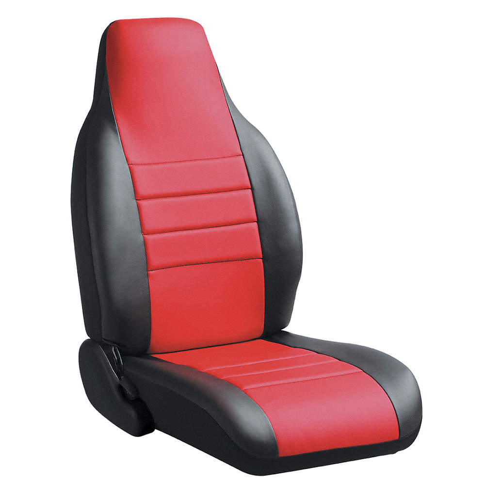 1318 WRANGLER SL REAR 40/60 SEAT COVER RED