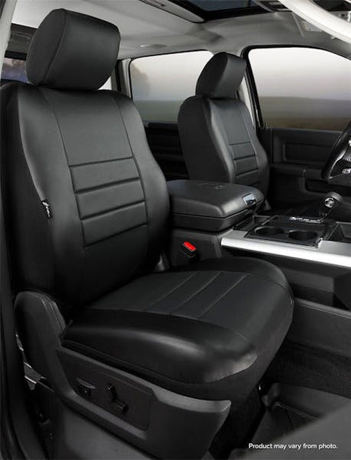 1520 YUKON/YUKON DENALI/ SUBURBAN/TAHOE SL REAR 2ND ROW BUCKET SEAT COVERS BLK/BLK