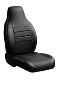 19C SILVERADO/SIERRA 1500 SL FRONT 40/20/40 SEAT COVER BLK/BLK