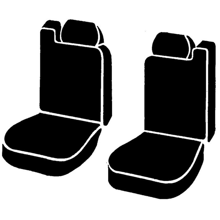 SL FRONT BUCKET SEAT COVER BLK/BLK CHEV/SILVERADO/SIERRA 9902