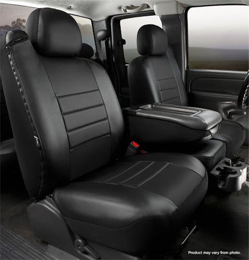 SL FRONT 40/20/40 SEAT COVER BLK/BLK CHEV/SILVERADO/SIERRA 9902