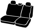 0511 TACOMA SP REAR 40/60 SEAT COVER BLACK