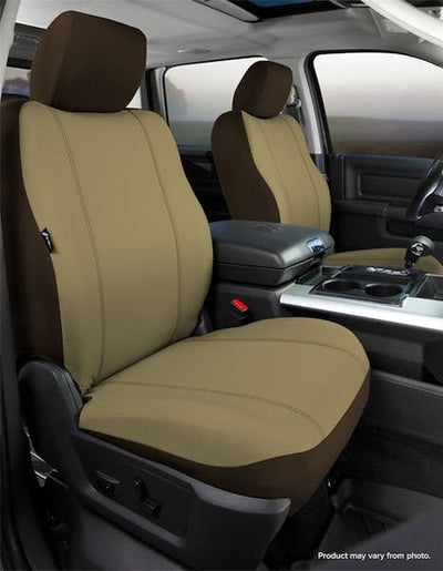 1017 EQUINOX/TERRAIN SEAT PROTECTOR CUSTOM SEAT COVER FRONT BUCKET SEATS TAUPE